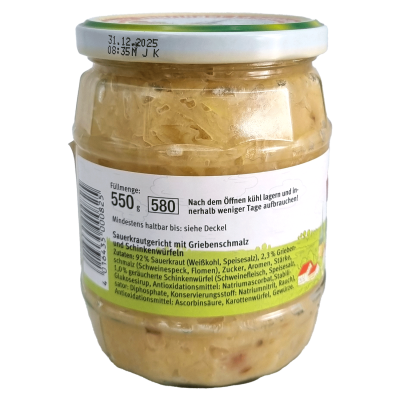 Schlachtekraut Schweizer Sauerkonserven Th Ringer Wald Shop