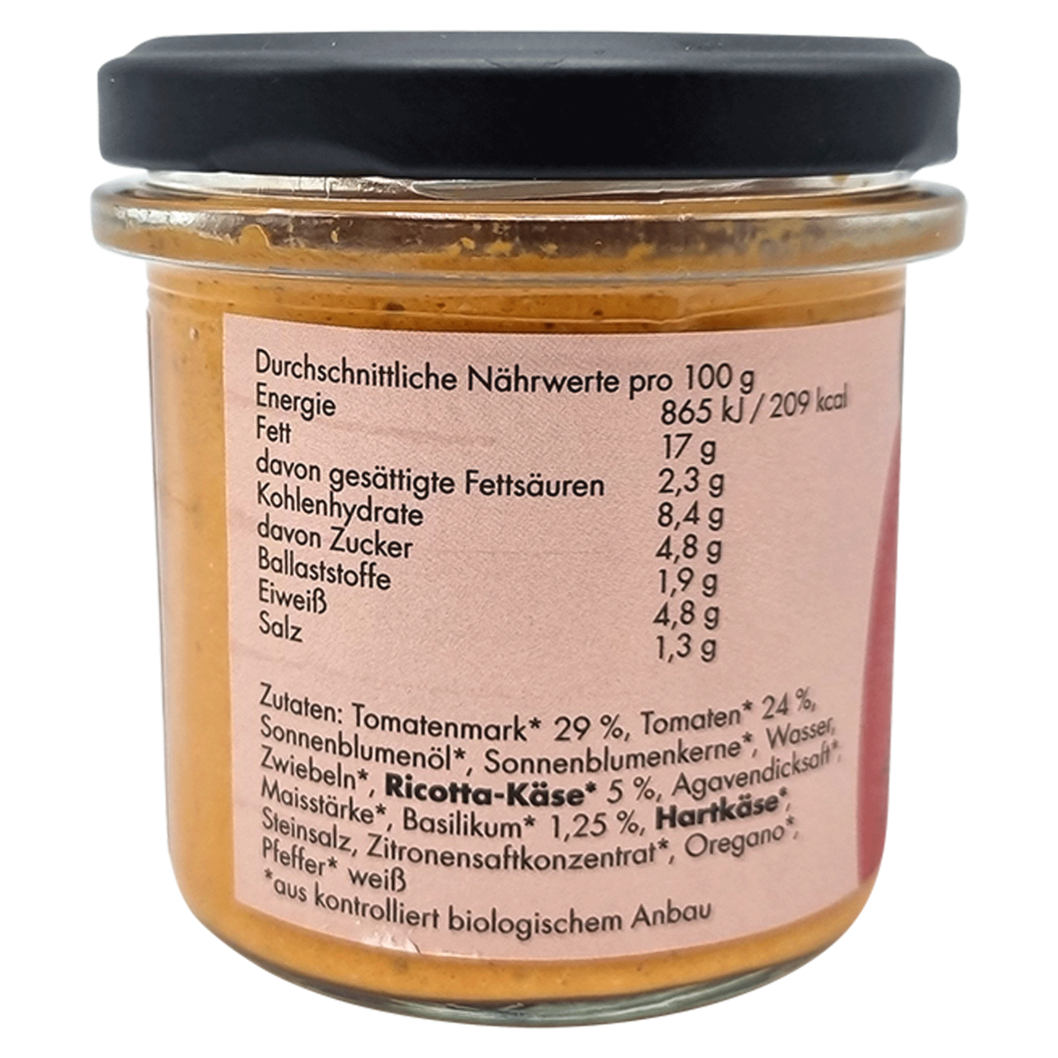 BIO - Tomate-Ricotta Aufstrich