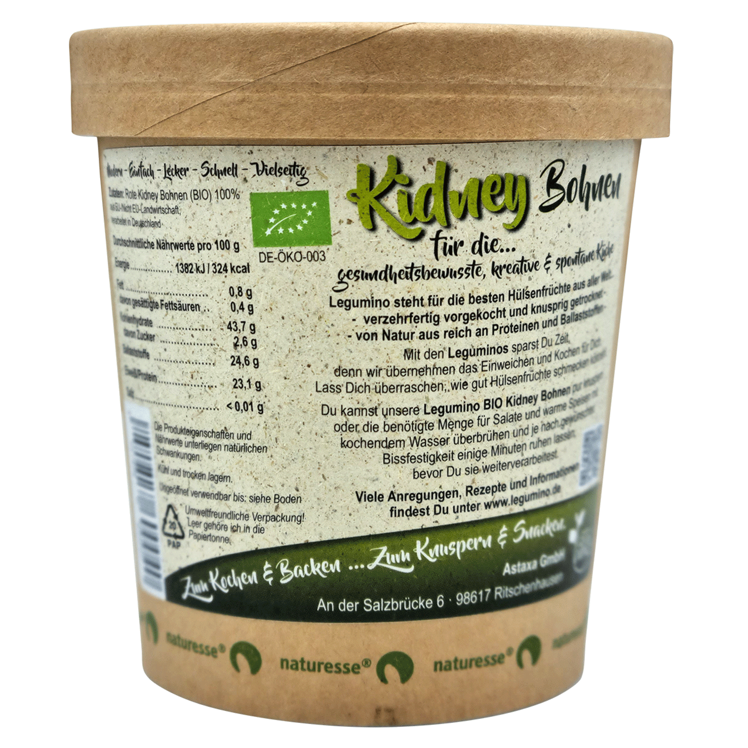 Bio Kidney Bohnen