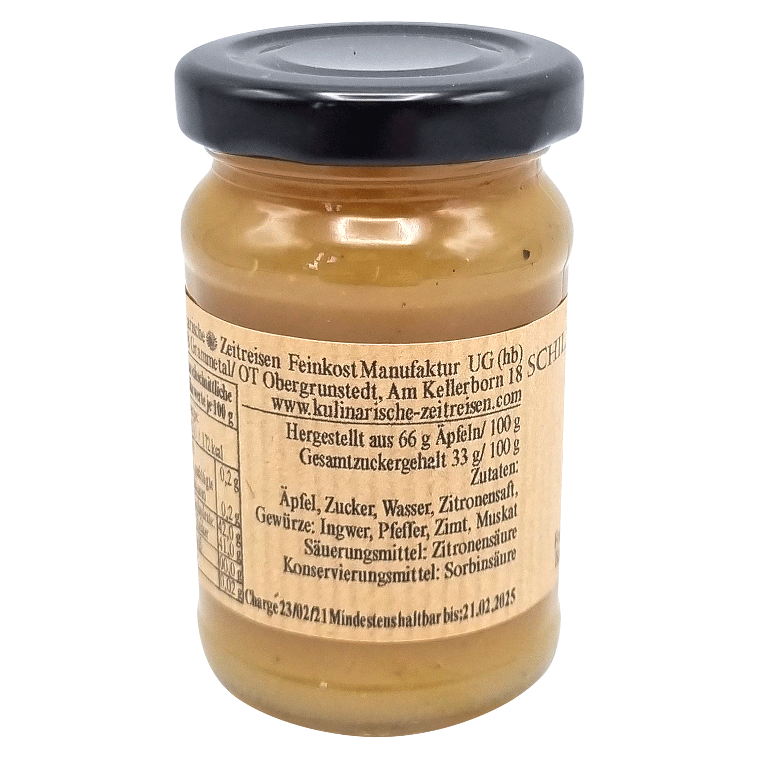 Schillers Schreibtisch Äpfel - 110g - Aufstrich
