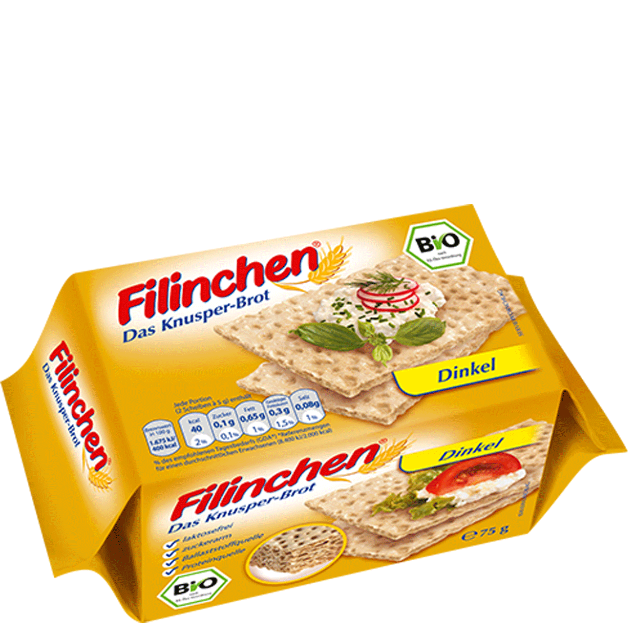 Knusper-Brot Bio Dinkel