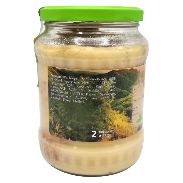 Königsberger Klopse in Kapernsoße