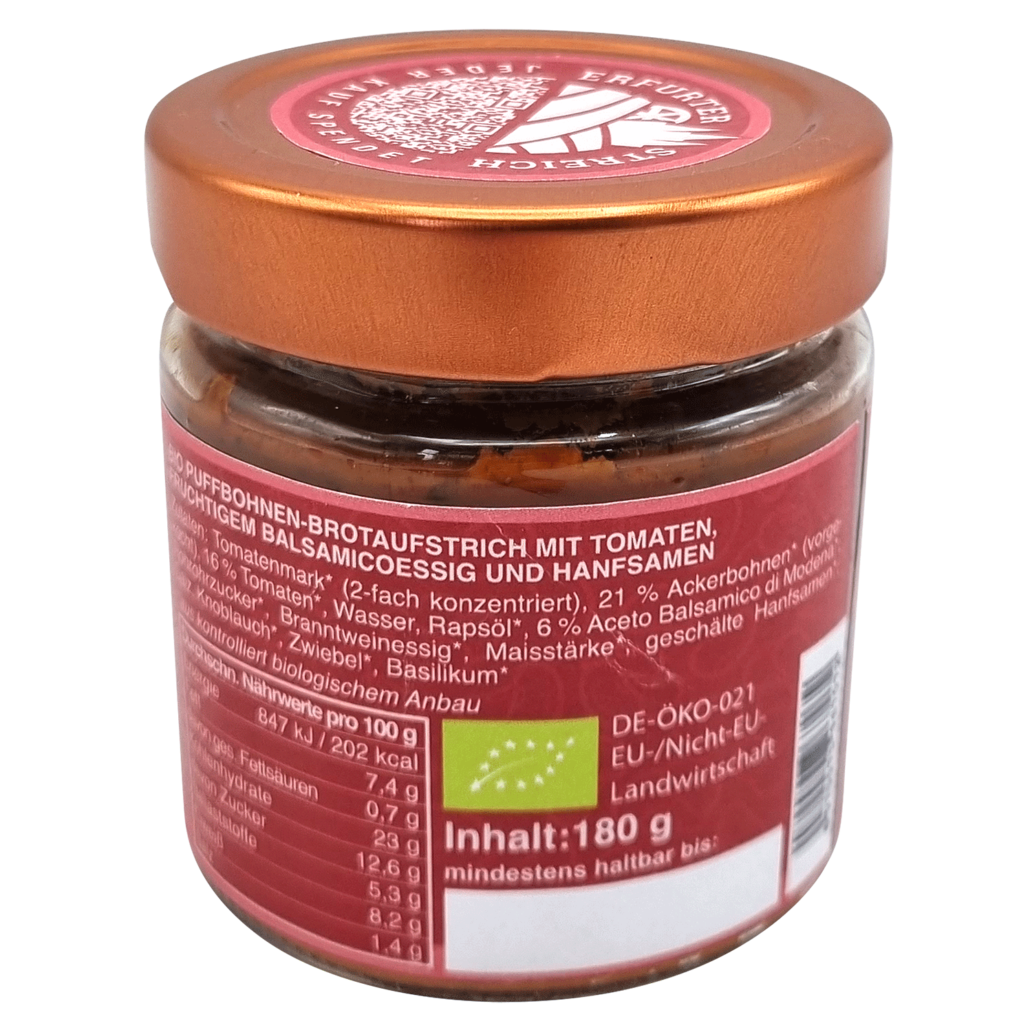 Bio Brotaufstrich Tomate-Balsamico