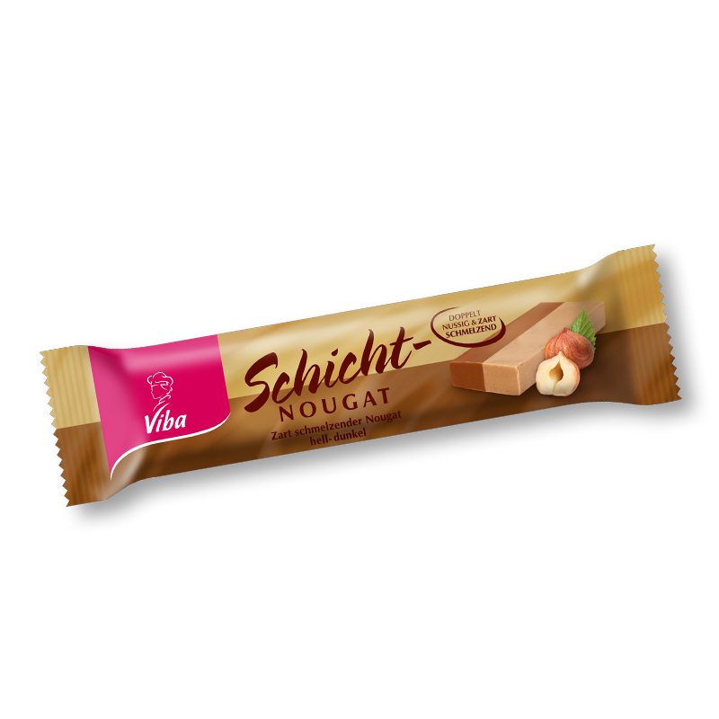 Schicht Nougat Riegel
