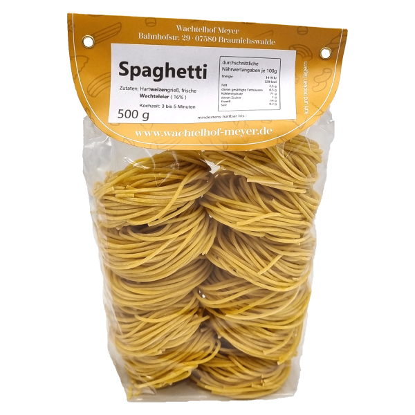 Wachtelnudeln - Spaghetti