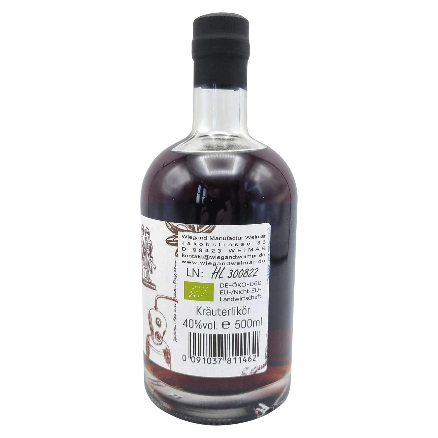 Heimatlikör Kräuter - Bio
