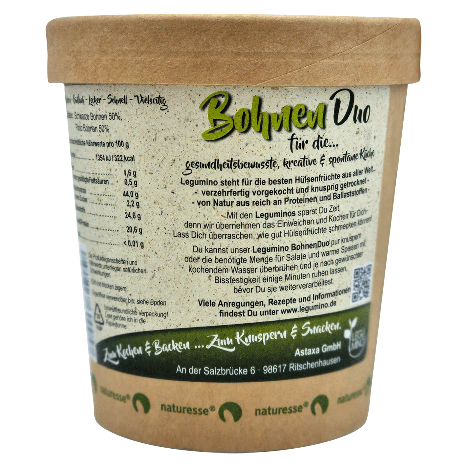 Bohnen Duo Becher