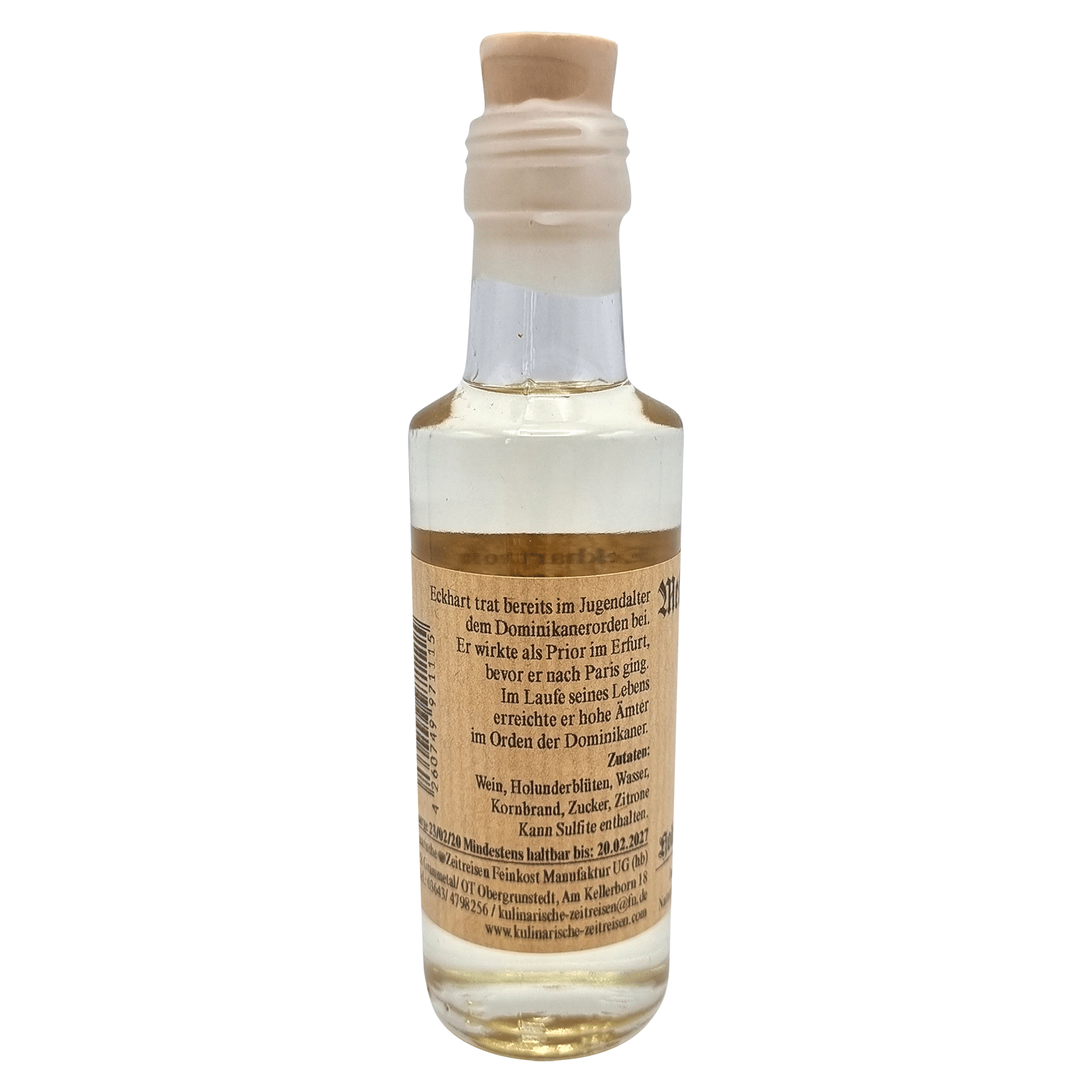 Eckhart von Hochheim bei Erfurt - Holunderblüten Likör - 20% vol. - 100ml