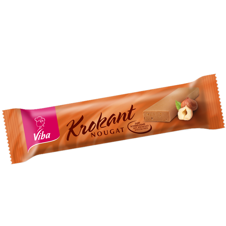 Krokant-Nougat Riegel