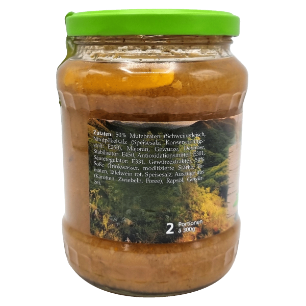 Mutzbraten mit Soße