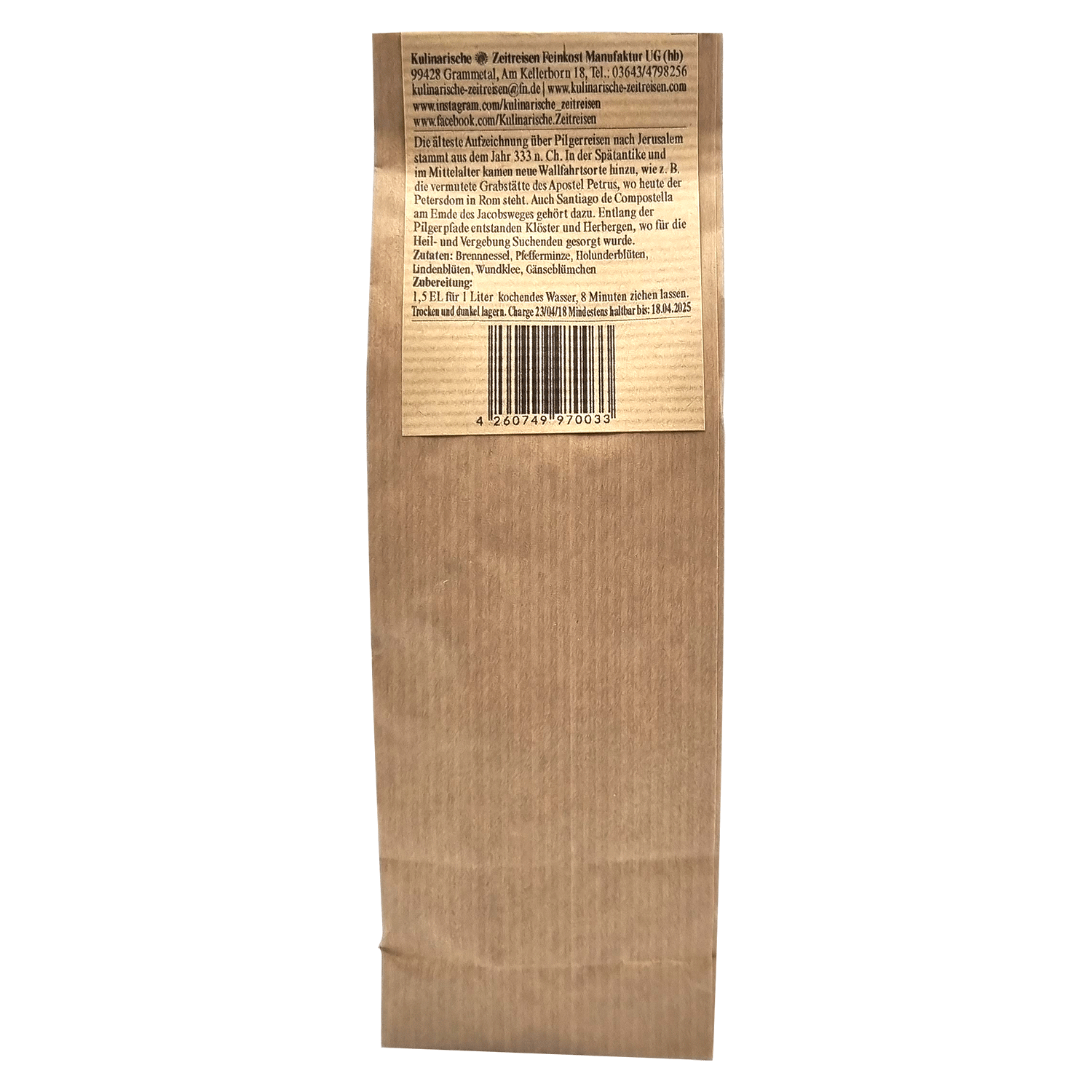 Pilgerpfad Kräuter Tee - ℮ 30g