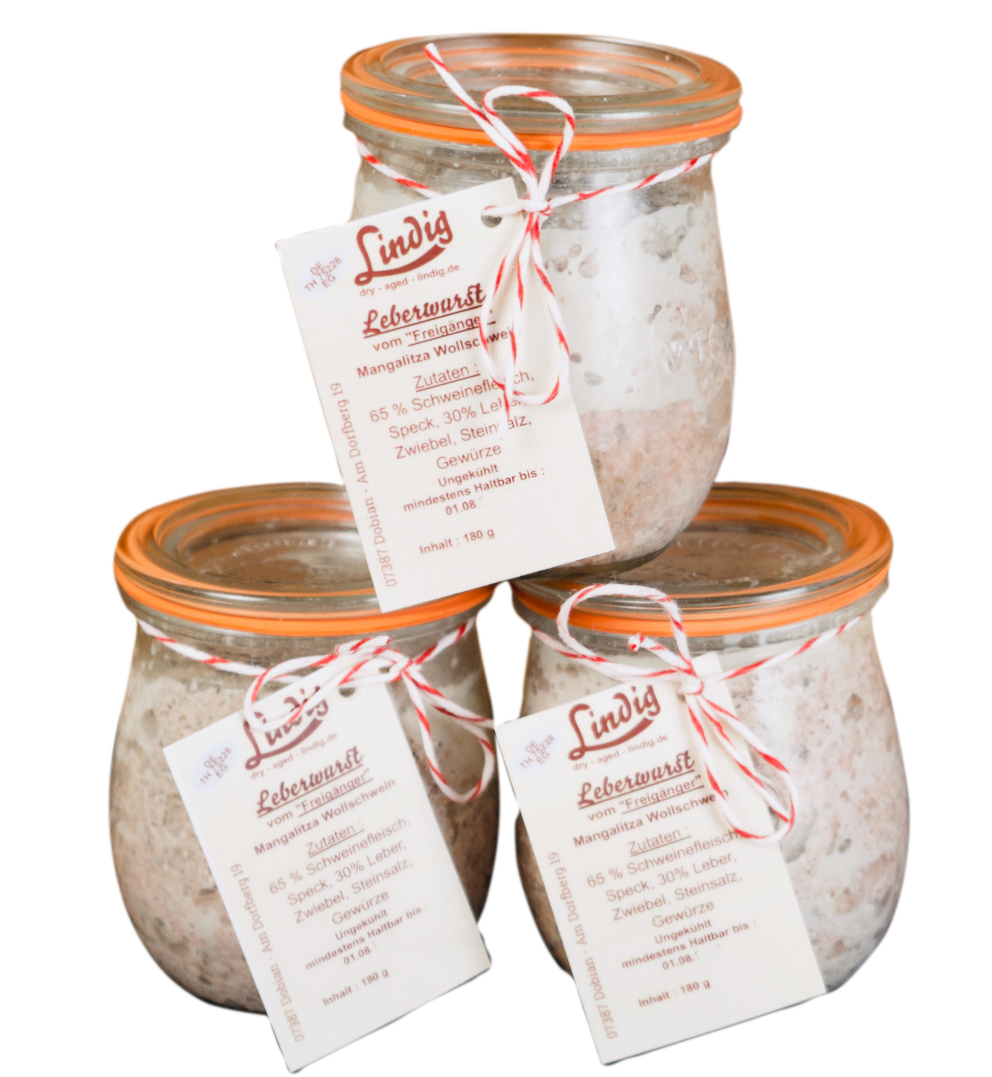Mangalitza-Leberwurst