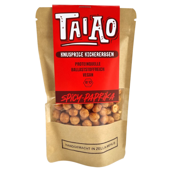 Taiao - Geröstete Kichererbsen "Spicy-Paprika"