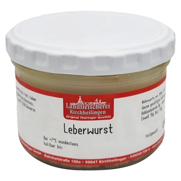 Leberwurst im Glas