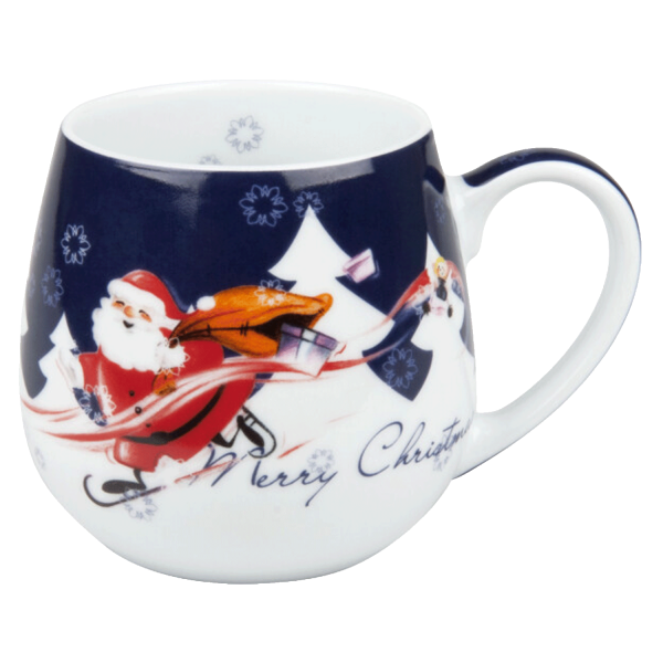 Kuschelbecher Merry Christmas - Weihnachtsmann