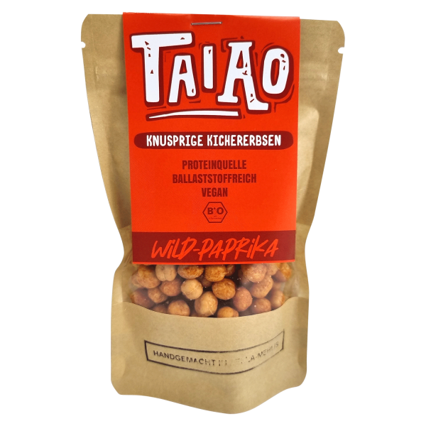Taiao - Geröstete Kichererbsen "Wild-Paprika"