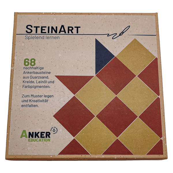 SteinArt – Kreatives Mosaik-Legespiel mit Ankersteinen in historischen Farben
