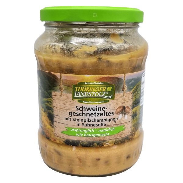 Geschnetzeltes mit Champignon