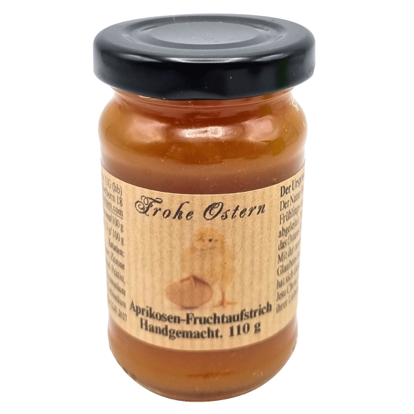 Aprikosen-Fruchtaufstrich - Frohe Ostern - 110g