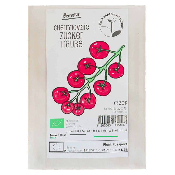 Saatgut - Cherrytomate Zuckertraube