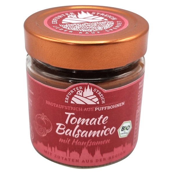 Tomate Balsamico Aufstrich - mit Hanfsamen