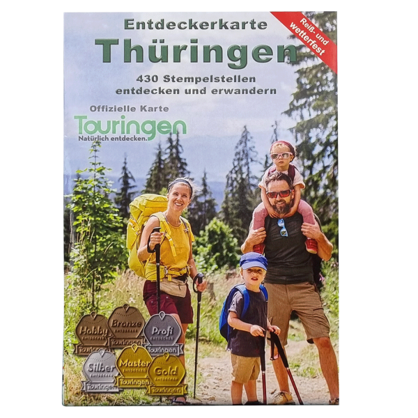 Entdeckerkarte Thüringen - Touringen