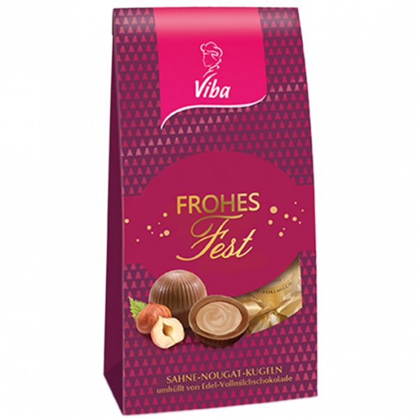 Sahne-Nougat-Kugeln