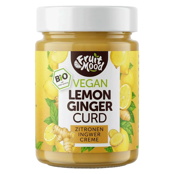 Vegan Lemon-Ginger Curd – Bio Zitronen-Ingwercreme