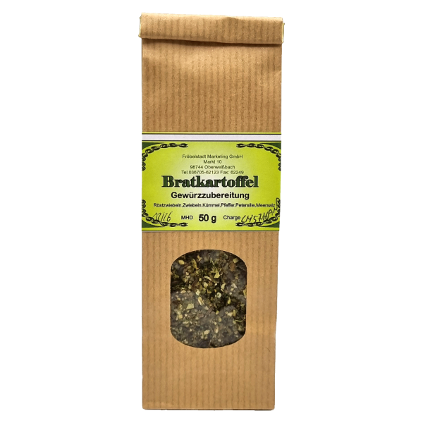 Bratkartoffel Gewürzzubereitung