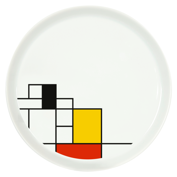 Hommage to Mondrian - Teller 20cm