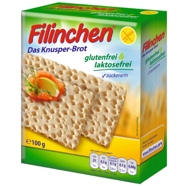 Knusper-Brot Glutenfrei & Laktosefrei