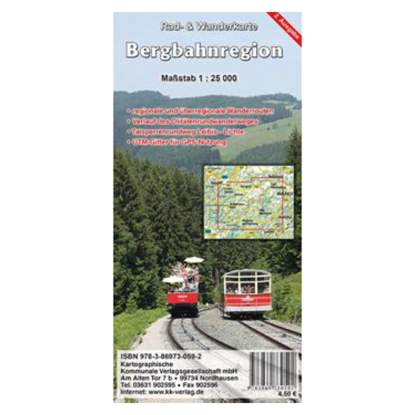 Wanderkarte Bergbahnregion