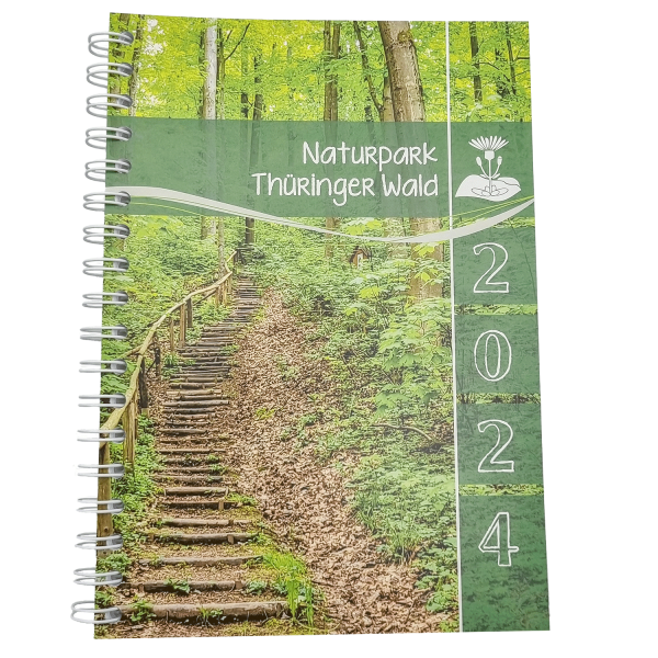 Kalender Ringbuch Naturpark Thüringer Wald 2024