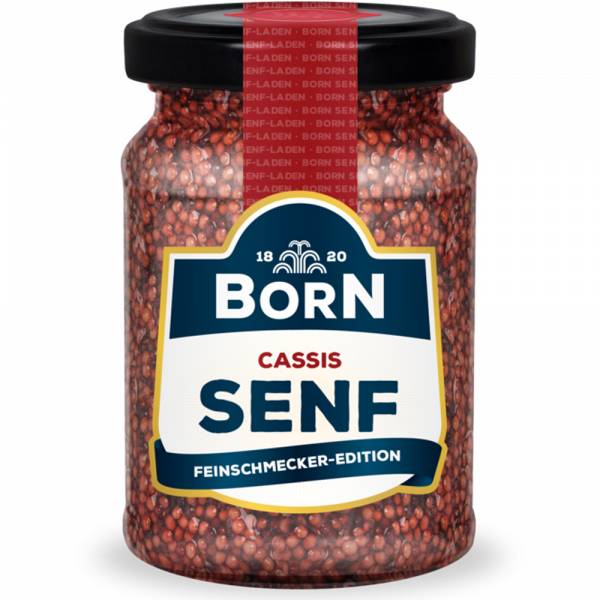 Born Feinschmecker-Edition Cassis Senf