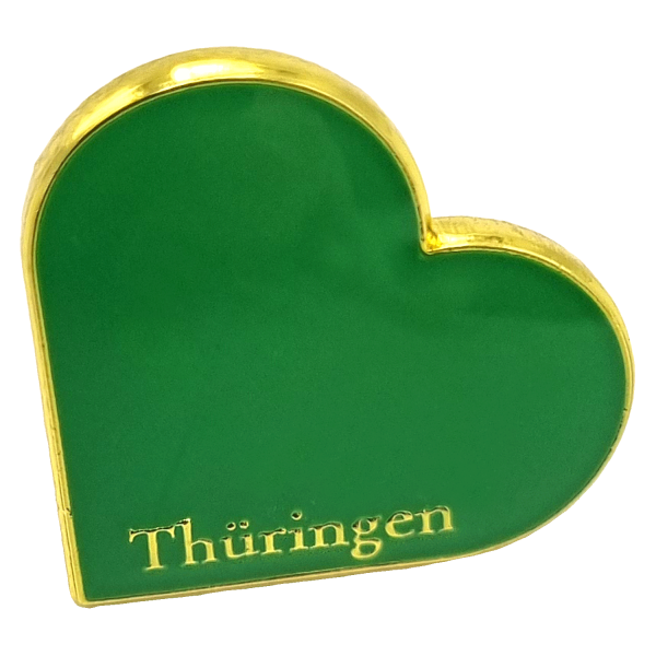 Pin - Grünes Herz Thüringen