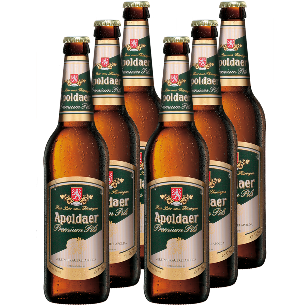 Apoldaer Premium Pils I 05l Flasche I Vereinsbrauerei Apolda Thüringer Wald Shop 3680