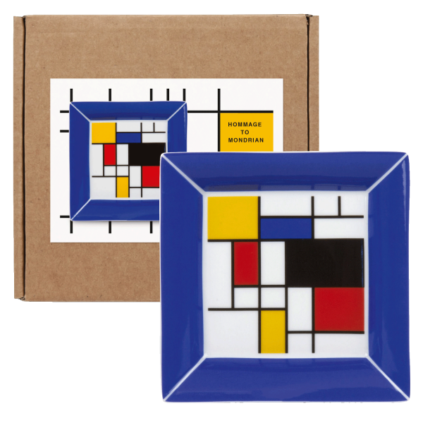 Hommage to Mondrian - Vide Poche im Geschenkkarton
