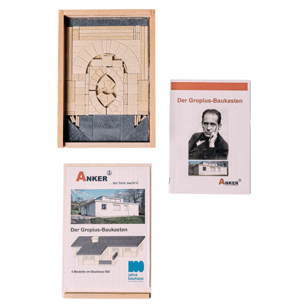 Der Gropius Baukasten verbindet Ankersteine und Bauhaus