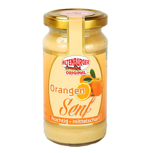 Orangen Senf