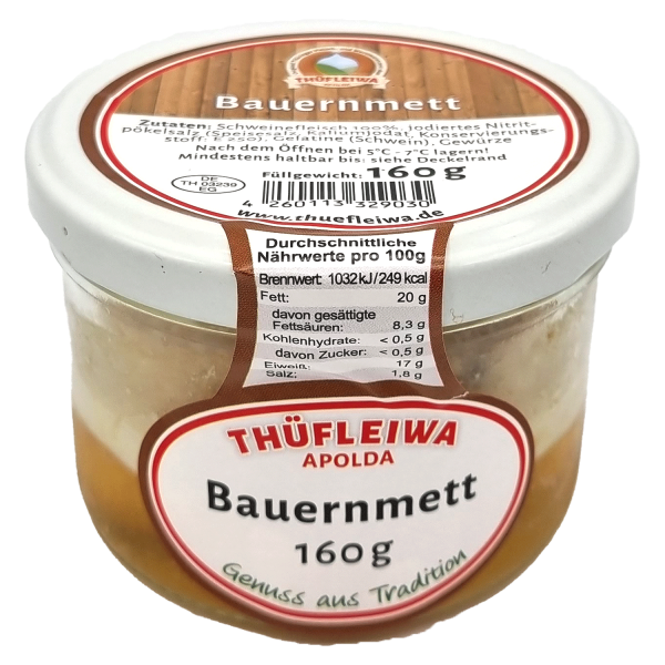 Bauernmett im Glas
