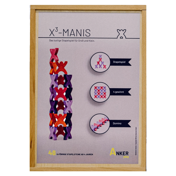 X³-Manis: Stapeln, Spiel und Spaß mit Ankerstein
