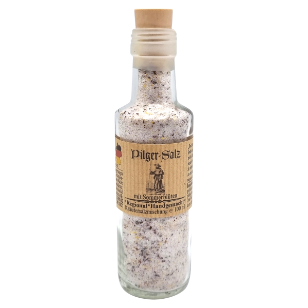 Pilger Salz mit Sommerblüten (Deutsches Salz) - 100ml