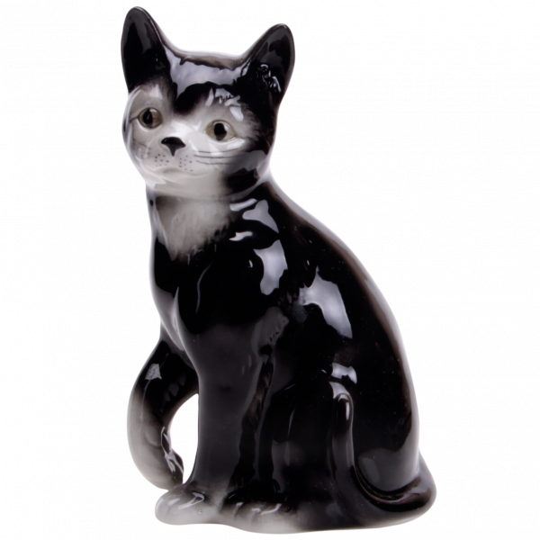 Katze - Porzellanfiguren von Wagner & Apel