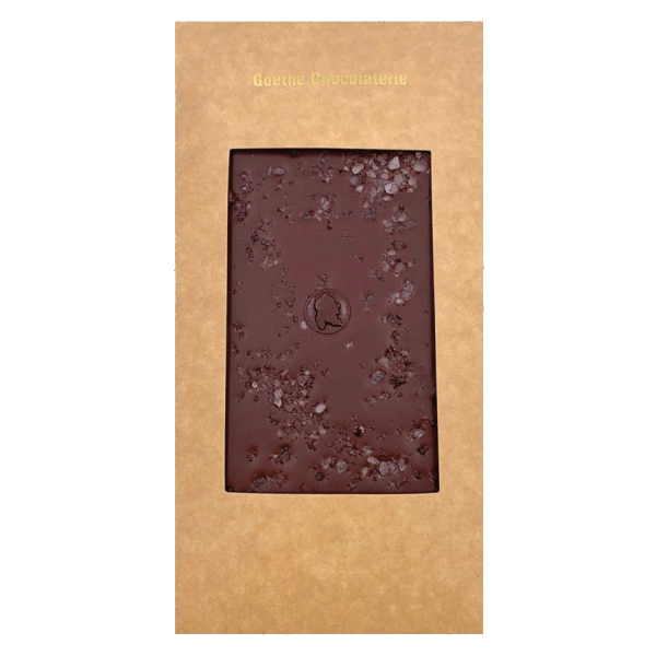 Zartbitterschokolade mit Meersalz