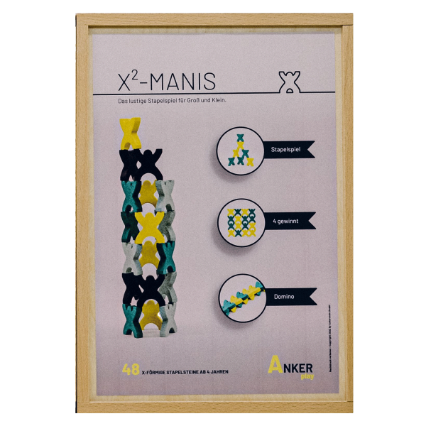 X²-Manis: Stapeln, Spiel und Spaß mit Ankerstein