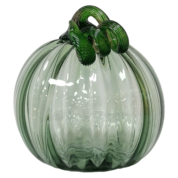 Kürbis - rund - Waldglas